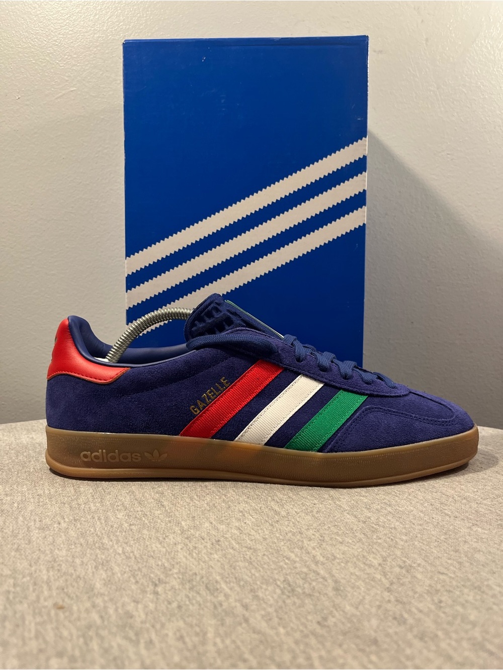 Adidas Originals Gazelle Indoor FIFA World Cup 2026 Italy Men’s Size 11.5 IH9666 - Picture 2 of 12